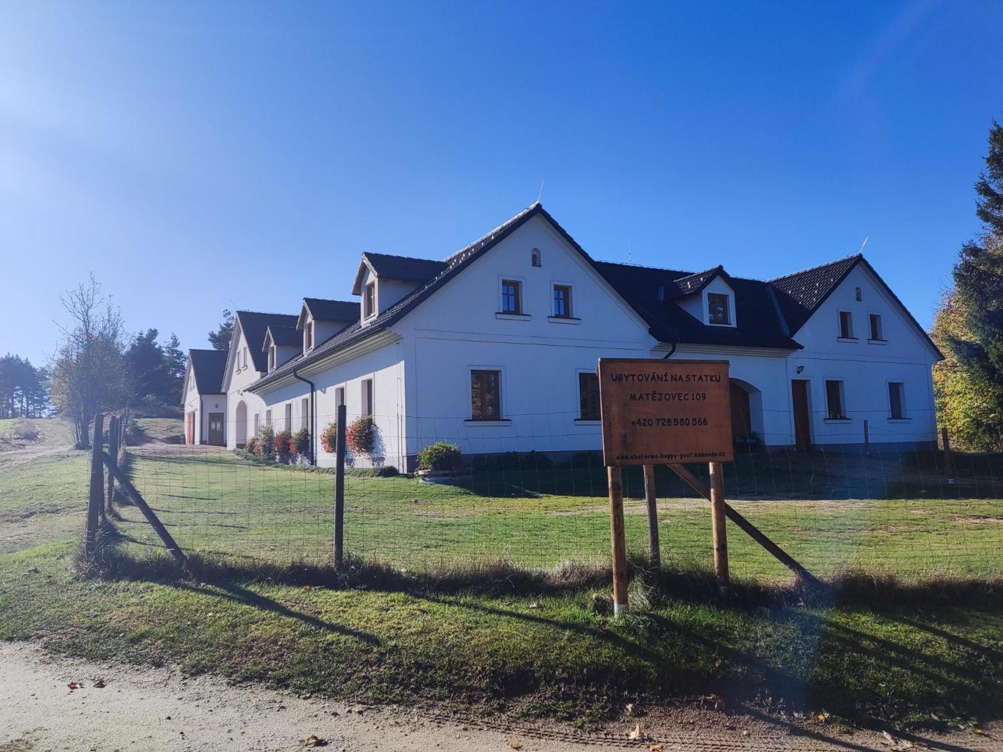 Matějovec 109&Ubytování Na statku Český Rudolec Esterno foto
